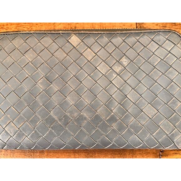 Bottega Veneta Leather Long Wallet Zip Around Intrecciato Long Wallet - Picture 4 of 15
